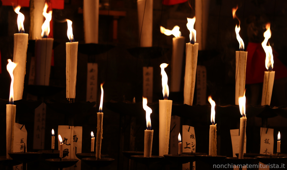 candele votive fushimi inari